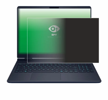 Image de l'appareil Dell Alienware 16X avec une grande variété de protections d'écran.