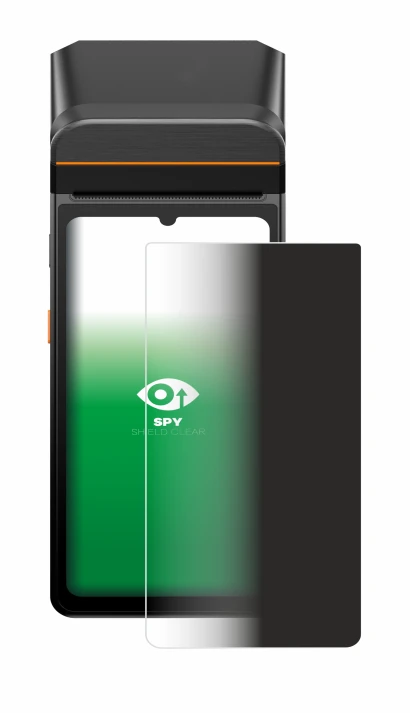 Image de l'appareil Sunmi V3 A13 avec une grande variété de protections d'écran.