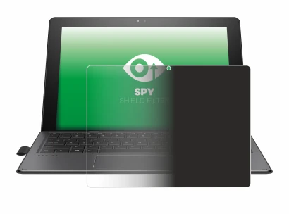 Image de l'appareil HP Pro x2 612 G2 avec une grande variété de protections d'écran.