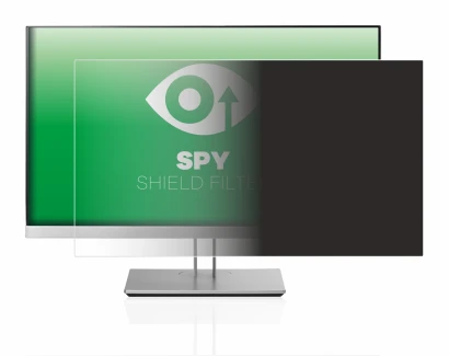 Image de l'appareil HP EliteDisplay E233 avec une grande variété de protections d'écran.