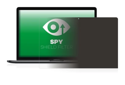 Image de l'appareil Apple MacBook Pro 15" 2018 avec une grande variété de protections d'écran.