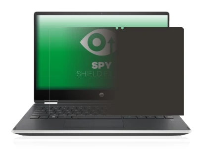 Image de l'appareil HP Pavilion x360 (14-dhX) avec une grande variété de protections d'écran.