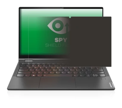 Image de l'appareil Lenovo Yoga C640 avec une grande variété de protections d'écran.