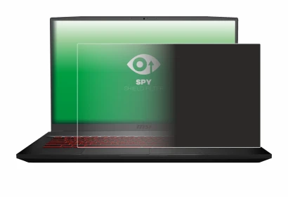 Image de l'appareil MSI GF75 10SDR-234 avec une grande variété de protections d'écran.
