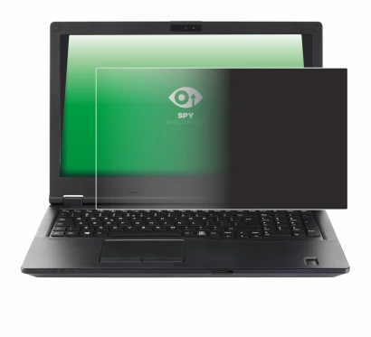 Image de l'appareil Fujitsu Lifebook E5510 avec une grande variété de protections d'écran.