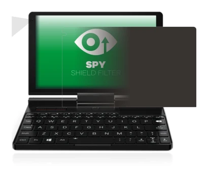 Image de l'appareil GPD Pocket 3 avec une grande variété de protections d'écran.