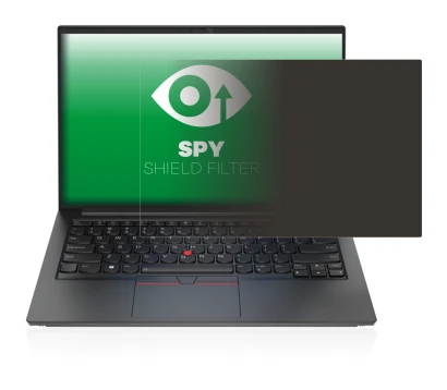 Image de l'appareil Lenovo ThinkPad E14 Gen 4 avec une grande variété de protections d'écran.