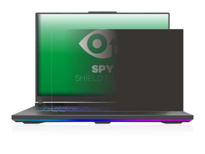 Image de l'appareil ASUS ROG Strix G18 G814 2023 avec une grande variété de protections d'écran.