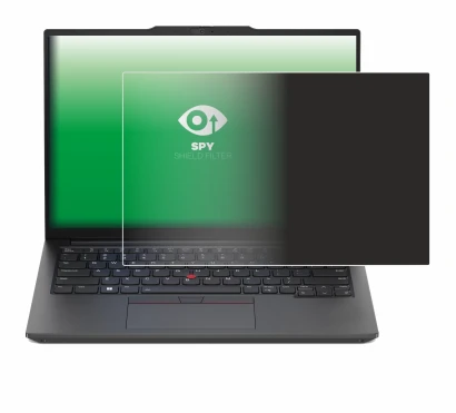 Image de l'appareil Lenovo ThinkPad E14 Gen 5 avec une grande variété de protections d'écran.