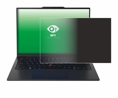 Image de l'appareil Lenovo ThinkPad X1 Carbon Gen 12 14" avec une grande variété de protections d'écran.