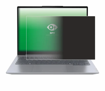 Image de l'appareil Lenovo ThinkBook 14 Gen 7 avec une grande variété de protections d'écran.