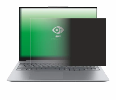 Image de l'appareil Lenovo ThinkBook 16 Gen 8 avec une grande variété de protections d'écran.