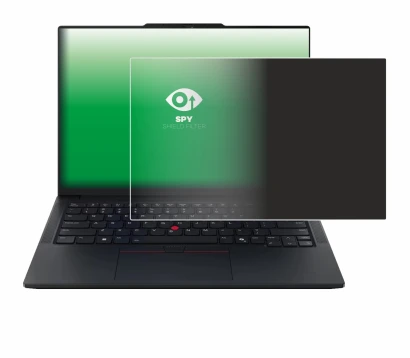 Image de l'appareil Lenovo ThinkPad E14 Gen 7 avec une grande variété de protections d'écran.