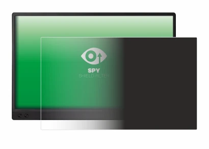 Image de l'appareil ASUS ZenScreen MB166C avec une grande variété de protections d'écran.