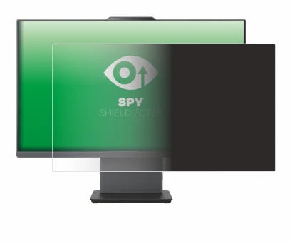 Image de l'appareil Lenovo ThinkCentre Neo 55a Gen 6 24" avec une grande variété de protections d'écran.