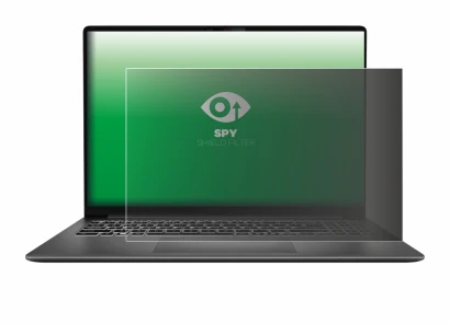 Image de l'appareil MSI Modern 16S AI avec une grande variété de protections d'écran.