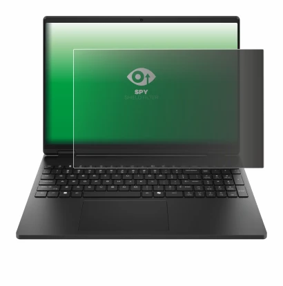Image de l'appareil HP HyperX OMEN 15 avec une grande variété de protections d'écran.