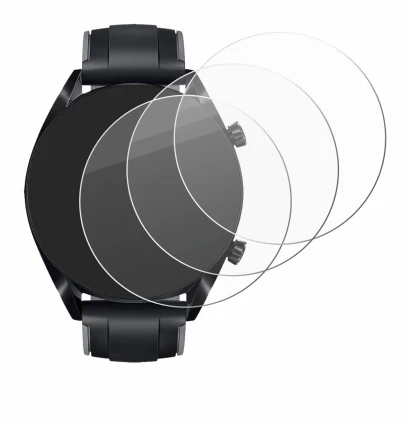 Image de l'appareil Huawei Watch GT 2 (46 mm) avec une grande variété de protections d'écran.