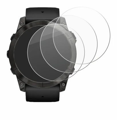 Image de l'appareil Garmin Epix Pro (Gen 2) (51 mm) avec une grande variété de protections d'écran.