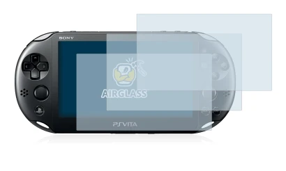 Image de l'appareil Sony Playstation Vita avec une grande variété de protections d'écran.