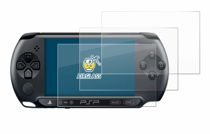 Image de l'appareil Sony PSP Street E1004 avec une grande variété de protections d'écran.