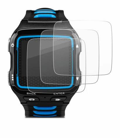 Image de l'appareil Garmin Forerunner 920XT avec une grande variété de protections d'écran.