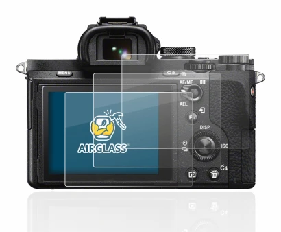 Image de l'appareil Sony Alpha 7 II (ILCE-7M2) avec une grande variété de protections d'écran.