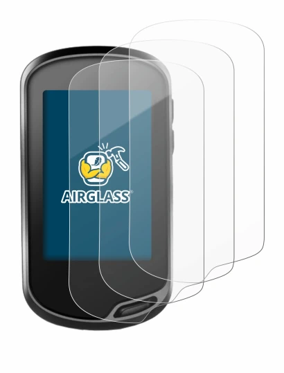 Image de l'appareil Garmin Oregon 700 avec une grande variété de protections d'écran.