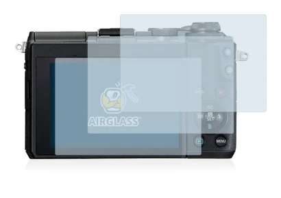 Image de l'appareil Canon EOS M6 avec une grande variété de protections d'écran.