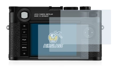 Image de l'appareil Leica M10 avec une grande variété de protections d'écran.
