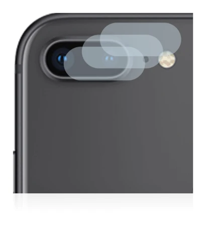 Image de l'appareil Apple iPhone 8 Plus (Caméra UNIQUEMENT) avec une grande variété de protections d'écran.