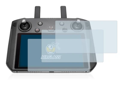 Image de l'appareil DJI Smart Controller avec une grande variété de protections d'écran.