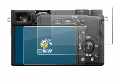 Image de l'appareil Sony Alpha 6400 avec une grande variété de protections d'écran.