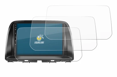 Image de l'appareil Mazda CX-5 2017 Infotainment System avec une grande variété de protections d'écran.