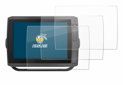 Image de l'appareil Garmin ECHOMAP Ultra 102sv avec une grande variété de protections d'écran.