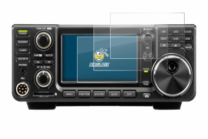 Image de l'appareil Icom IC-9700 avec une grande variété de protections d'écran.