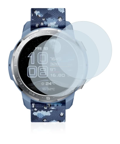 Image de l'appareil Honor Watch GS Pro avec une grande variété de protections d'écran.