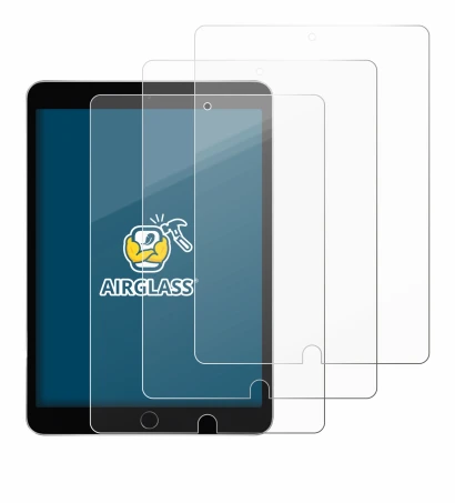 Image de l'appareil Apple iPad 10.2" 2020 (8ème Gen.) avec une grande variété de protections d'écran.