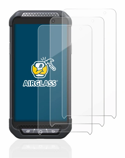 Image de l'appareil Point Mobile PM85 avec une grande variété de protections d'écran.