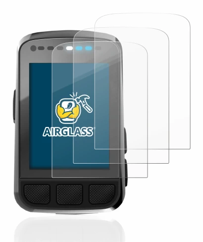 Image de l'appareil Wahoo Elemnt Bolt V2 GPS avec une grande variété de protections d'écran.