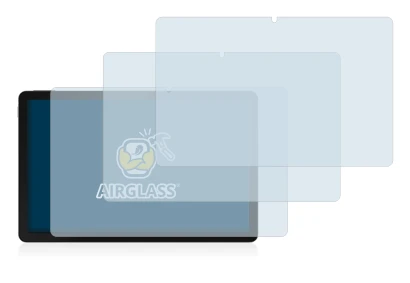 Image de l'appareil realme Pad avec une grande variété de protections d'écran.
