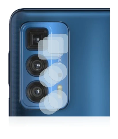 Image de l'appareil Motorola Edge 20 Pro (Caméra UNIQUEMENT) avec une grande variété de protections d'écran.