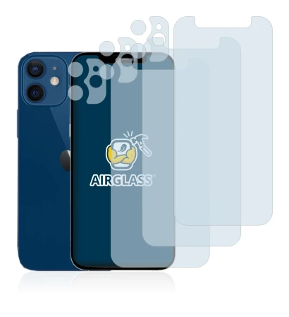 Image de l'appareil Apple iPhone 12 mini (Avant+Caméra) avec une grande variété de protections d'écran.