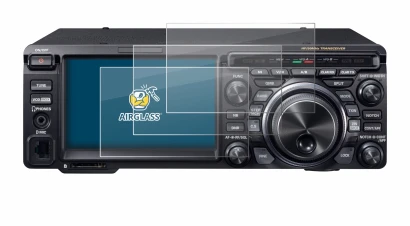 Image de l'appareil Yaesu FT-DX10 avec une grande variété de protections d'écran.