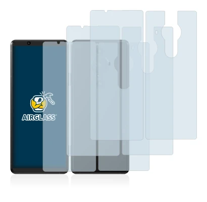 Image de l'appareil Sony Xperia Pro-I (Avant+Arrière) avec une grande variété de protections d'écran.