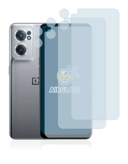 Image de l'appareil OnePlus Nord CE 2 5G (Avant+Caméra) avec une grande variété de protections d'écran.
