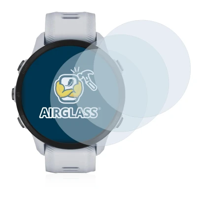 Image de l'appareil Garmin Forerunner 955 Solar avec une grande variété de protections d'écran.