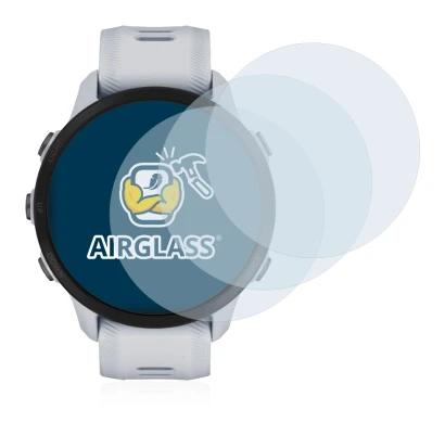 Image de l'appareil Garmin Forerunner 955 avec une grande variété de protections d'écran.