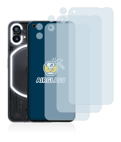 Image de l'appareil Nothing Phone (1) (Avant+Caméra) avec une grande variété de protections d'écran.