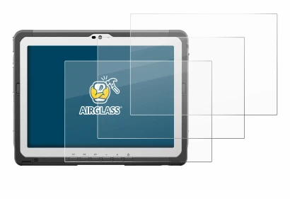 Image de l'appareil Panasonic Toughbook FZ-A3 avec une grande variété de protections d'écran.